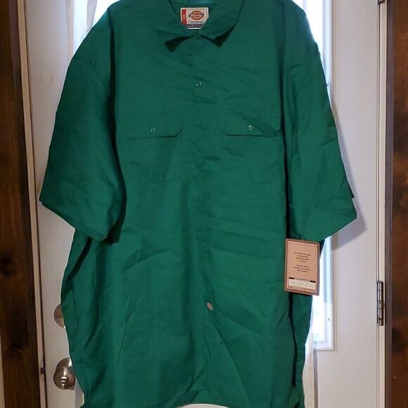 Dickies short sleeve men's work shirt big & tall - Picture 1 of 5